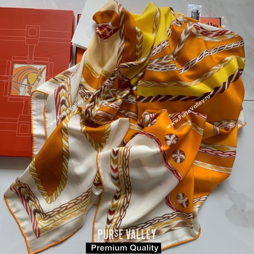 Hermes Scarf 140x140cm 14 2020 (weinisi-20092605)