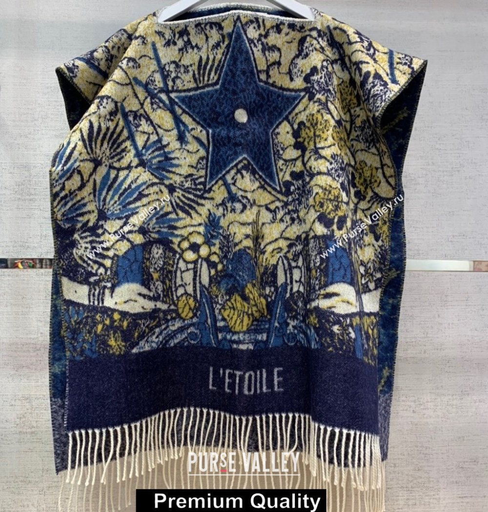 Dior Wax Tarot Letoile Poncho 70x150cm 2020 (weinisi-200926719)