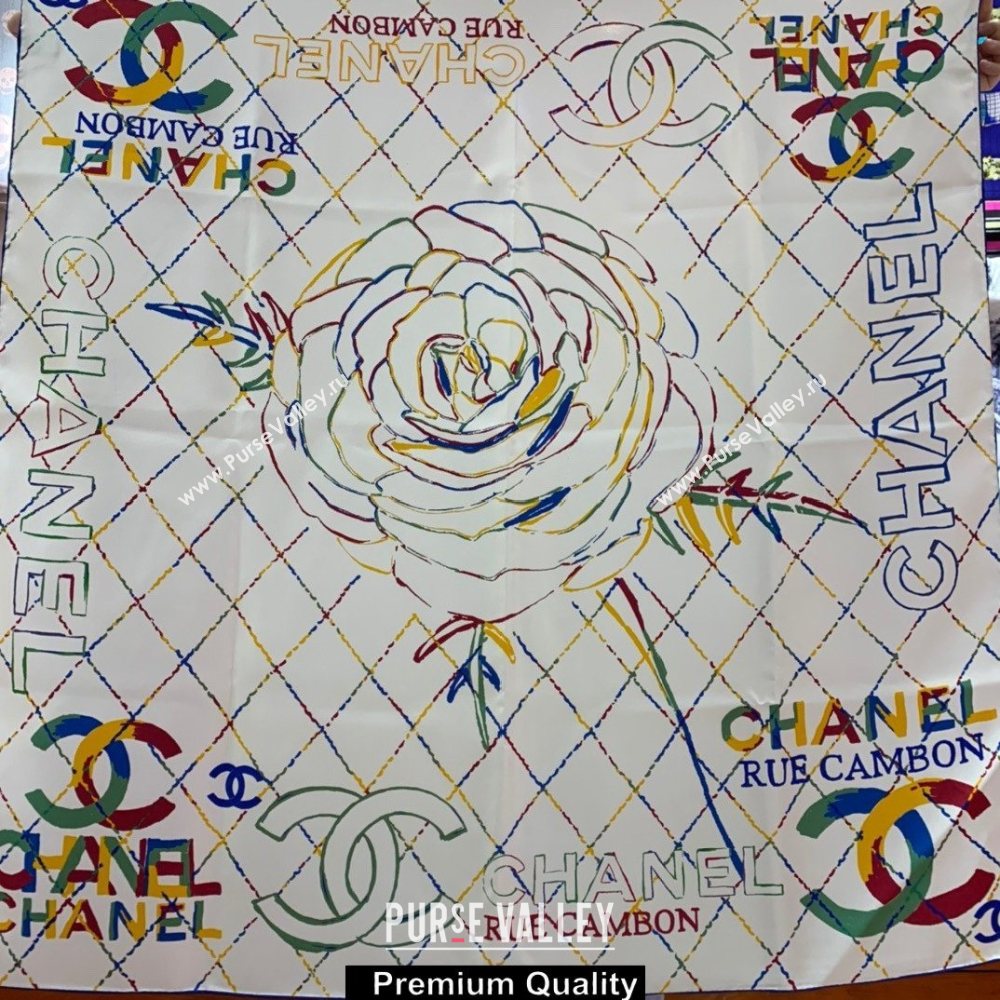 Chanel Scarf 90x90cm 12 2020 (weinisi-200926726)