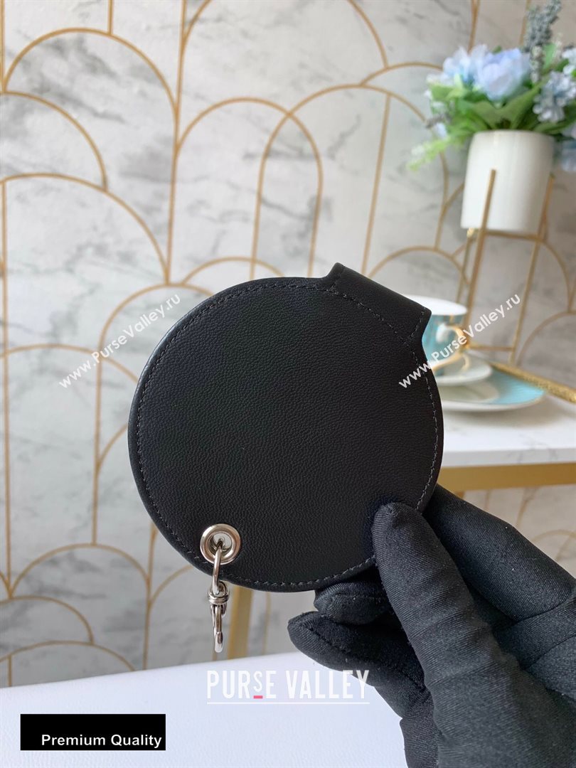 Chanel Round Mirror Lambskin Black (yingfeng-20092913)
