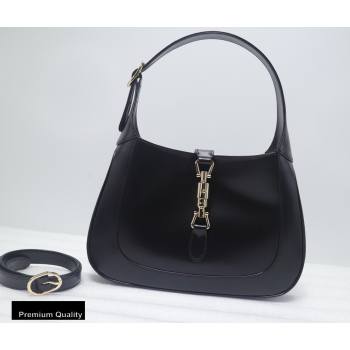 Gucci Jackie 1961 Small Hobo Bag 636706 Leather Black 2020 (delihang-20093012)