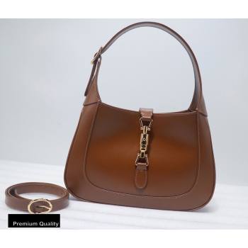 Gucci Jackie 1961 Small Hobo Bag 636706 Leather Brown 2020 (delihang-20093013)