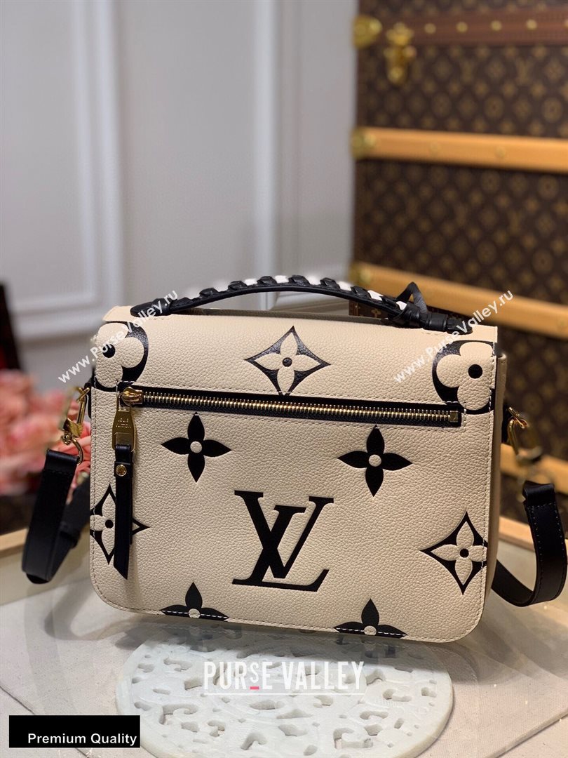 Louis Vuitton LV Crafty Pochette Metis Bag Braided Top Handle M45384 Creme 2020 (kiki-20100709)