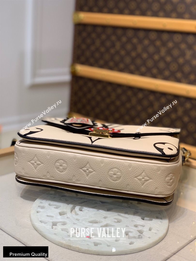 Louis Vuitton LV Crafty Pochette Metis Bag Braided Top Handle M45384 Creme 2020 (kiki-20100709)