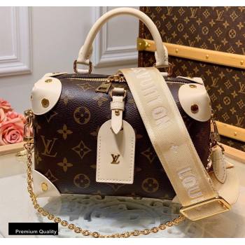 Louis Vuitton Petite Malle Souple Bag White 2020 (kiki-20100734)