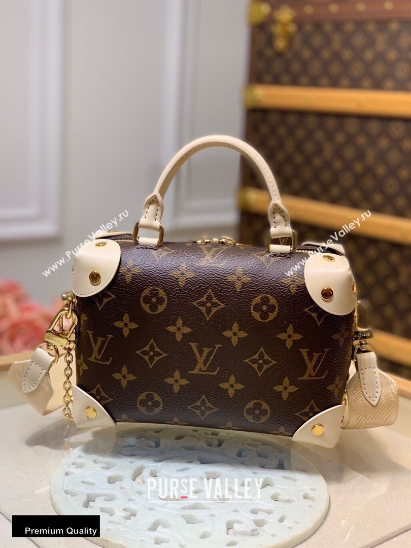 Louis Vuitton Petite Malle Souple Bag White 2020 (kiki-20100734)