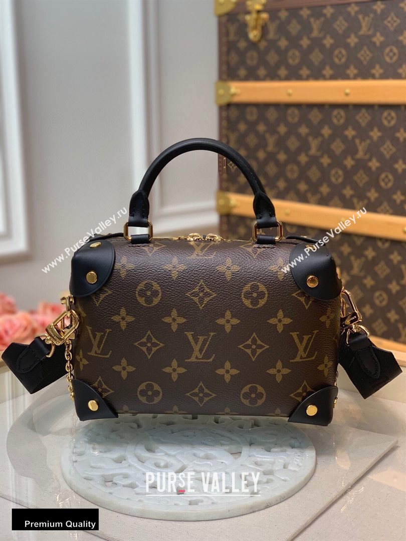 Louis Vuitton Petite Malle Souple Bag M45571 Black 2020 (kiki-20100733)