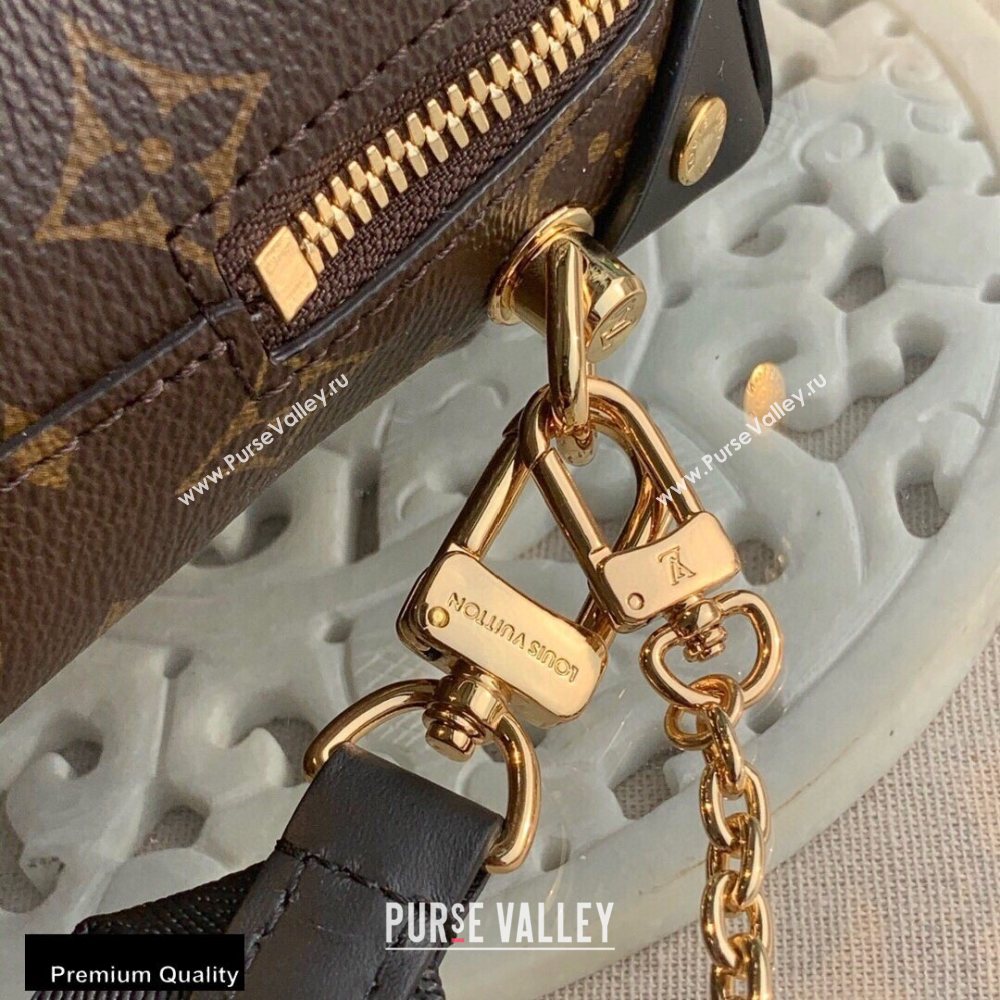 Louis Vuitton Petite Malle Souple Bag M45571 Black 2020 (kiki-20100733)