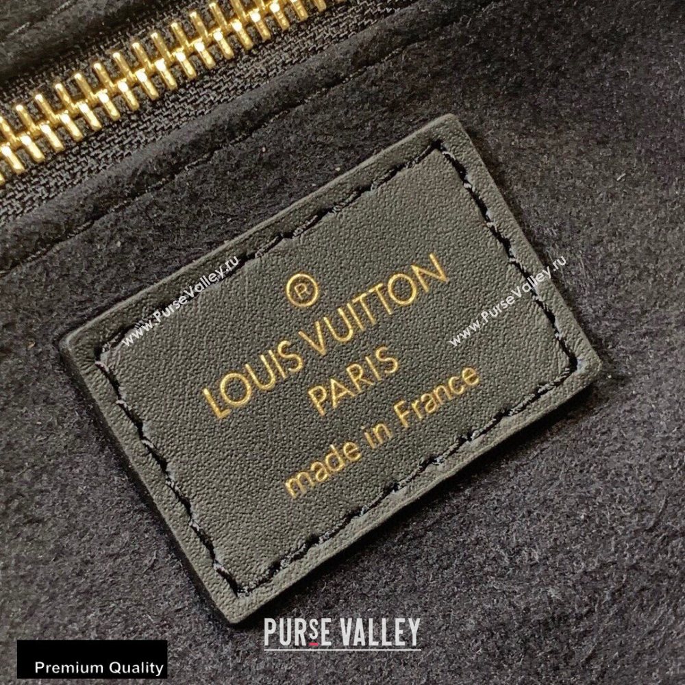 Louis Vuitton Petite Malle Souple Bag M45571 Black 2020 (kiki-20100733)