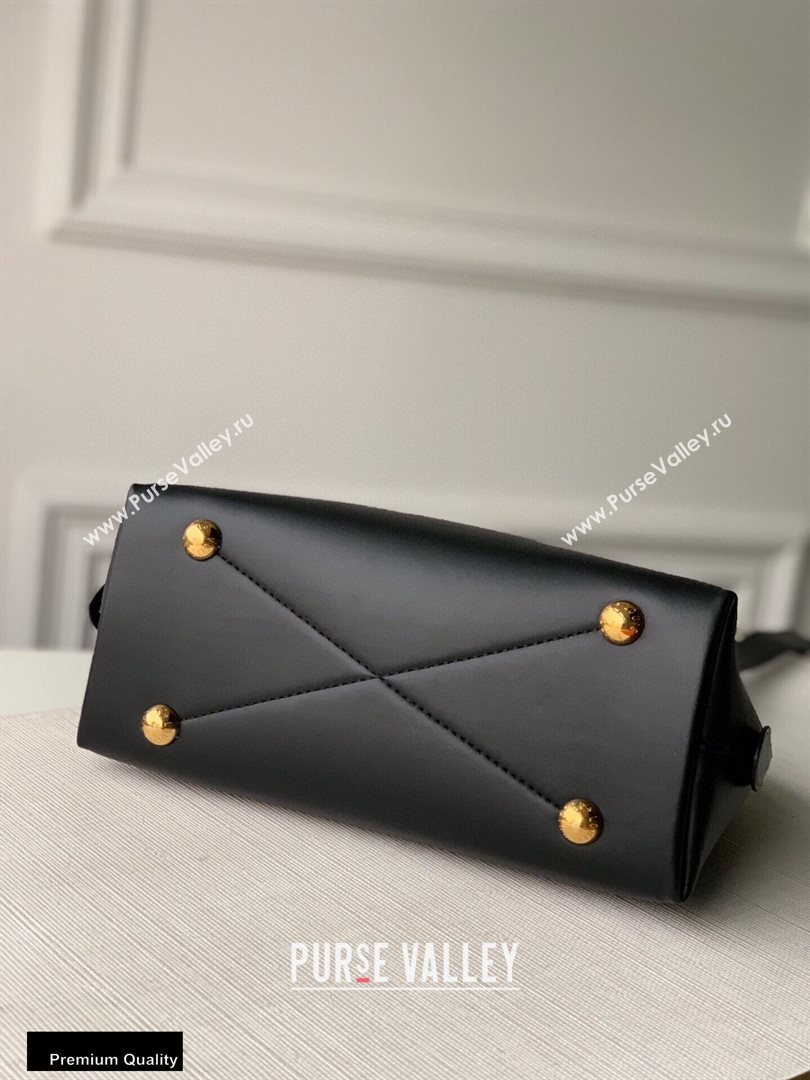 Louis Vuitton LV Crafty Alma BB Bag Braided Top Handle Black 2020 (kiki-20100712)