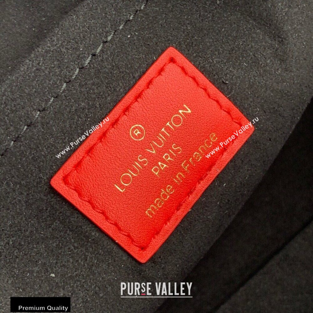 Louis Vuitton LV Crafty Alma BB Bag Braided Top Handle Black 2020 (kiki-20100712)