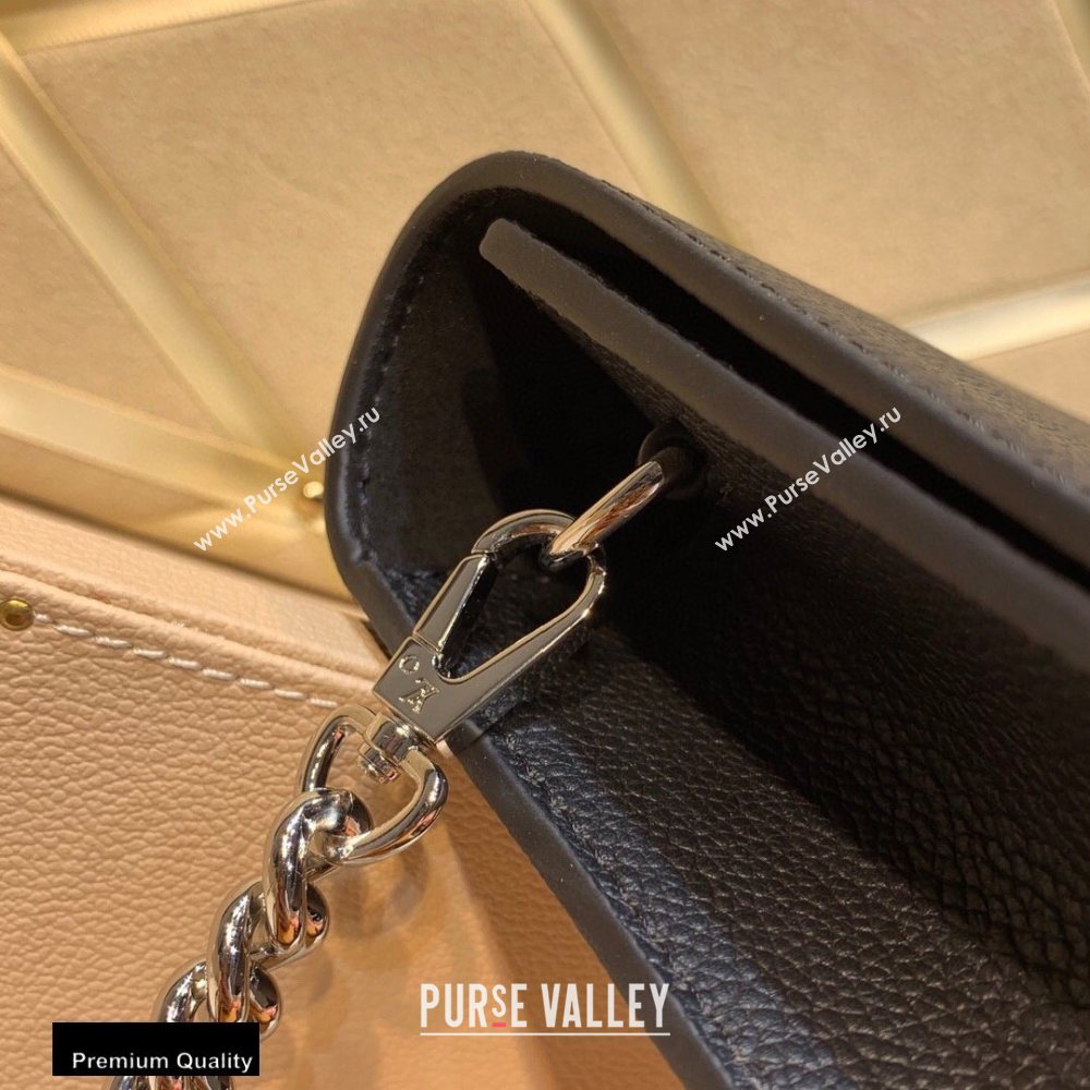 Louis Vuitton Lockme Clutch Bag M56088 Black 2020 (kiki-20100725)