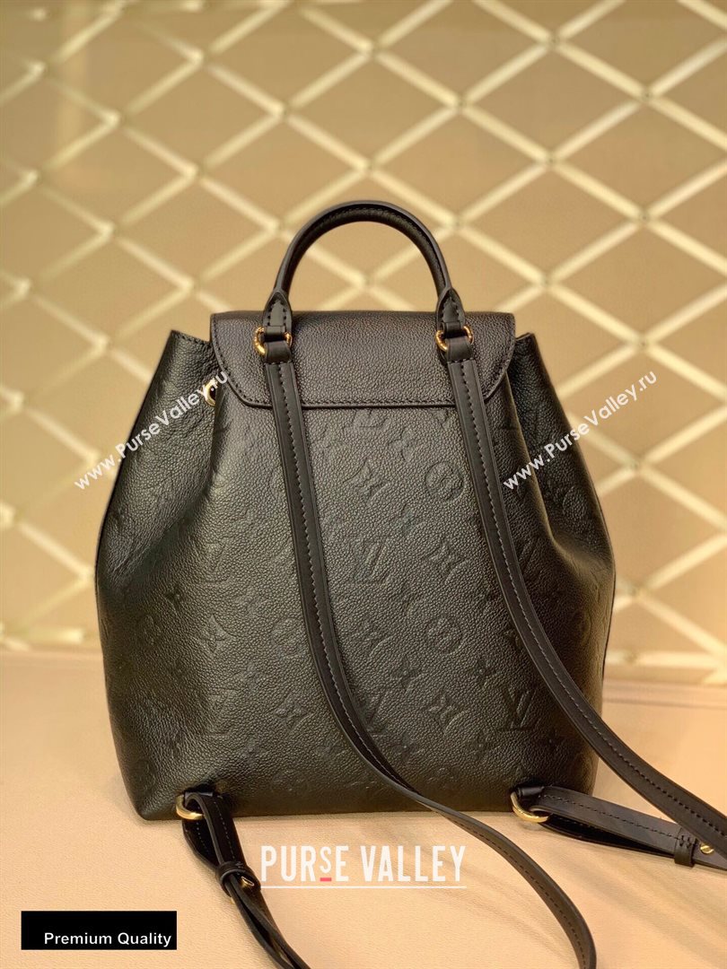Louis Vuitton Montsouris Backpack Bag M45205 Black 2020 (kiki-20100730)