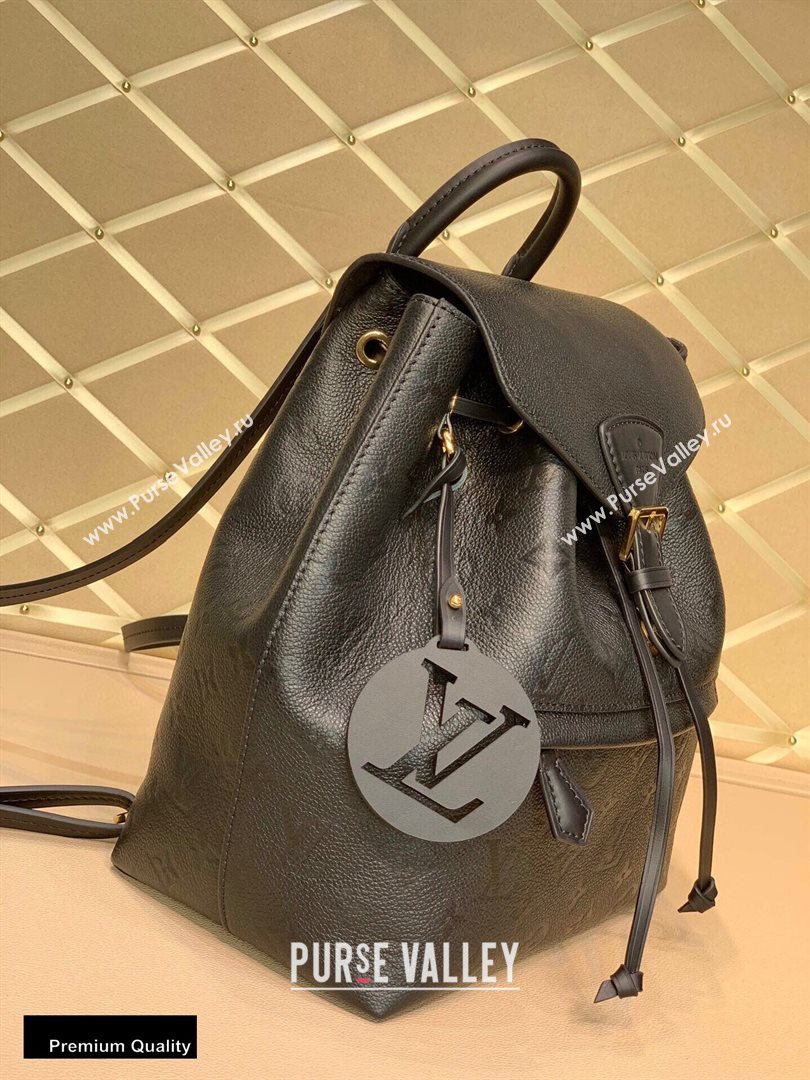 Louis Vuitton Montsouris Backpack Bag M45205 Black 2020 (kiki-20100730)