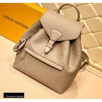Louis Vuitton Montsouris Backpack Bag M45410 Tourterelle Gray 2020 (kiki-20100731)