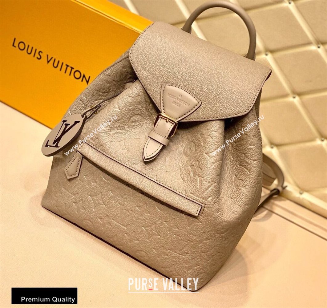 Louis Vuitton Montsouris Backpack Bag M45410 Tourterelle Gray 2020 (kiki-20100731)