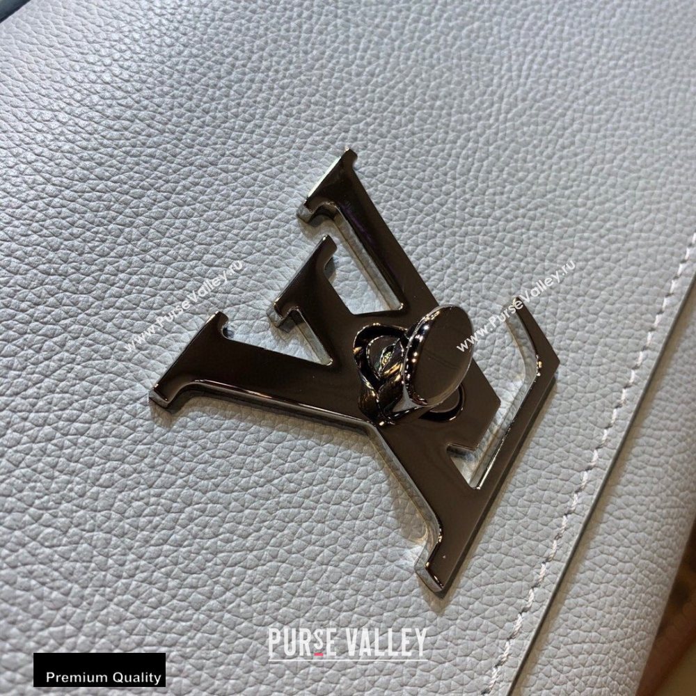 Louis Vuitton Lockme Clutch Bag M56136 Olympe Blue 2020 (kiki-20100727)