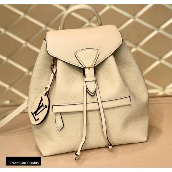 Louis Vuitton Montsouris Backpack Bag M45397 Cream 2020 (kiki-20100732)