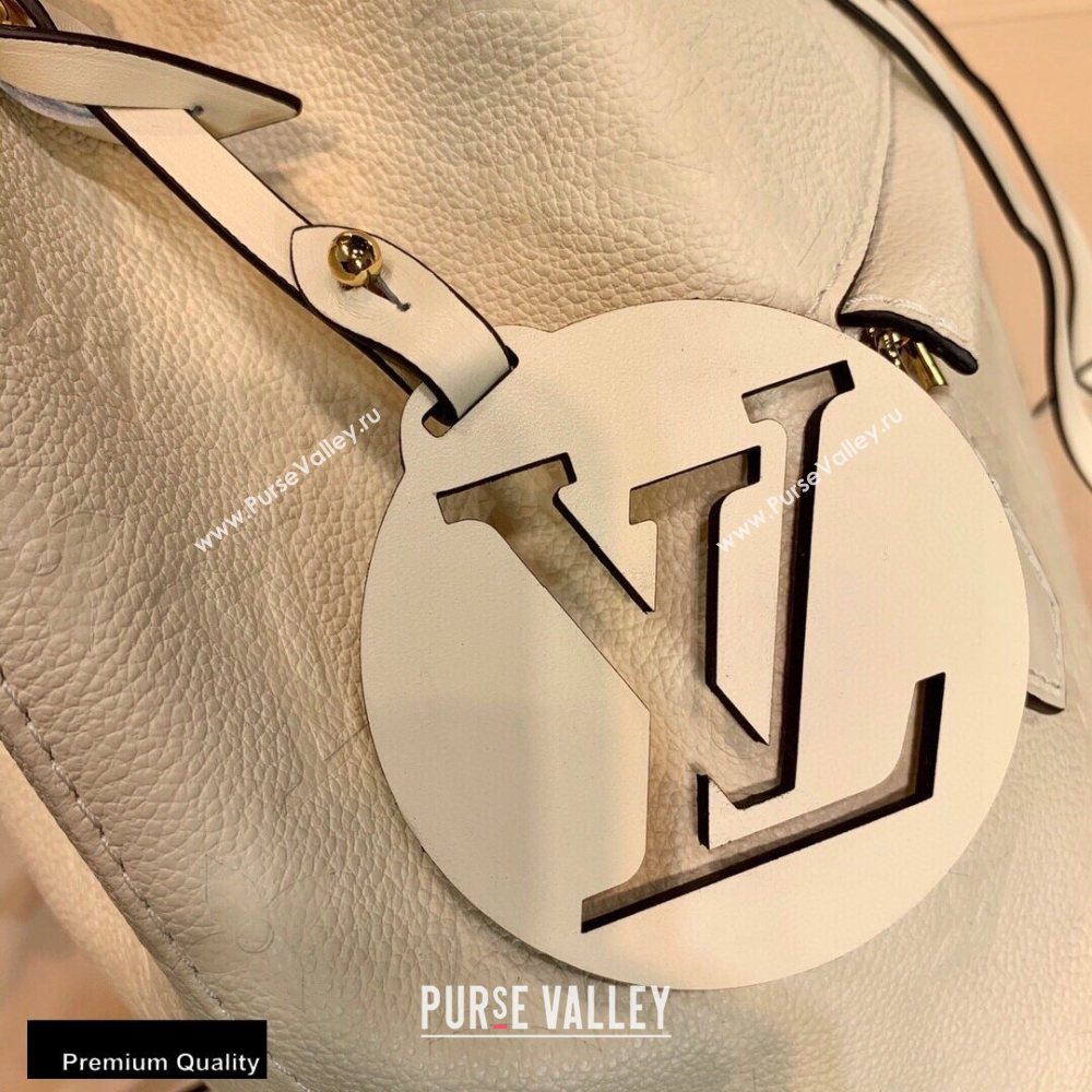 Louis Vuitton Montsouris Backpack Bag M45397 Cream 2020 (kiki-20100732)