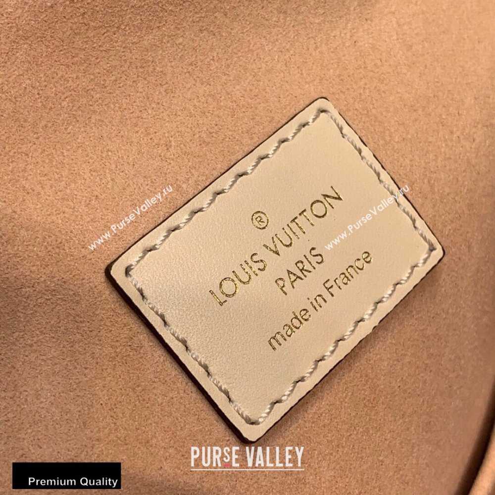 Louis Vuitton Montsouris Backpack Bag M45397 Cream 2020 (kiki-20100732)