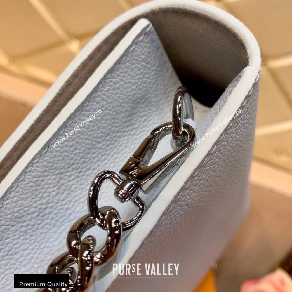 Louis Vuitton Lockme Clutch Bag M56136 Olympe Blue 2020 (kiki-20100727)