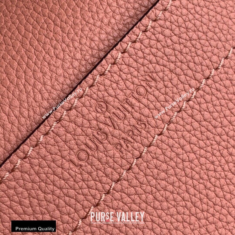 Louis Vuitton Grained Calf Leather Lockme Chain PM Bag M57071 Rose des Sables Pink 2020 (kiki-20100724)