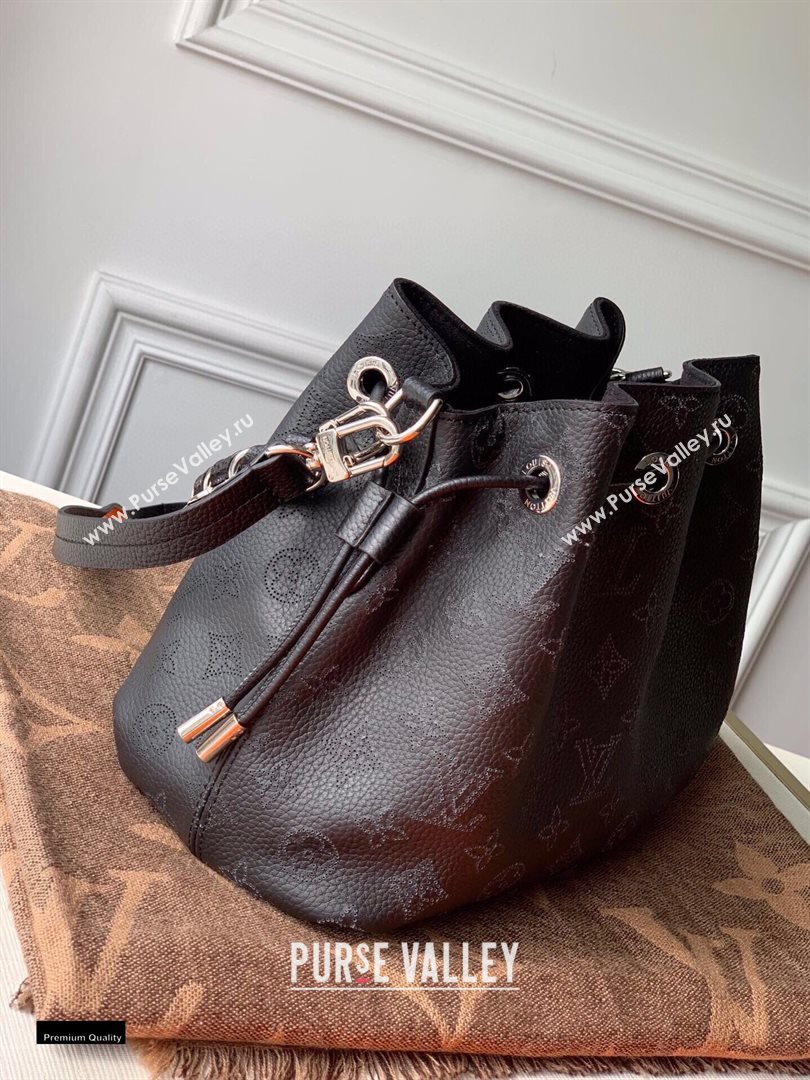 Louis Vuitton Bella Bucket Bag M57070 Black 2020 (kiki-20120109)