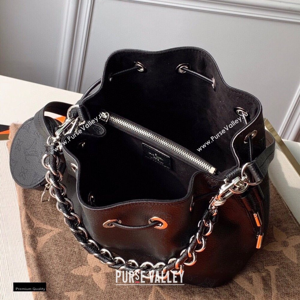 Louis Vuitton Bella Bucket Bag M57070 Black 2020 (kiki-20120109)