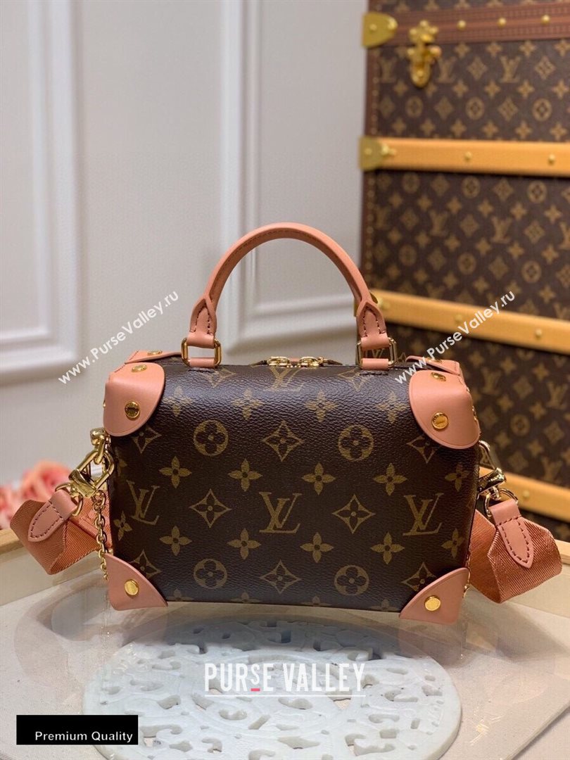 Louis Vuitton Petite Malle Souple Bag M45531 Peach 2020 (kiki-20100735)