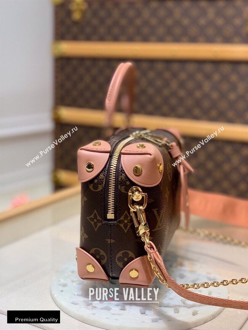 Louis Vuitton Petite Malle Souple Bag M45531 Peach 2020 (kiki-20100735)