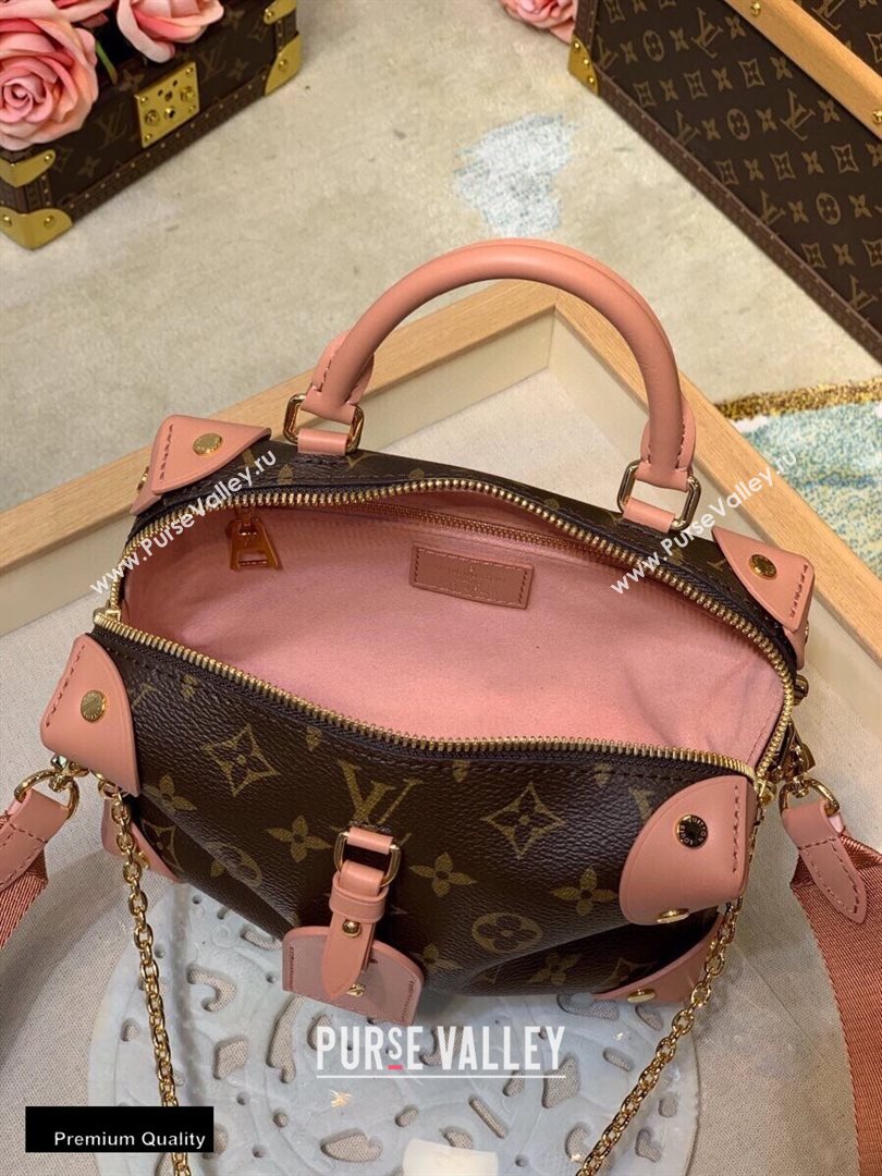 Louis Vuitton Petite Malle Souple Bag M45531 Peach 2020 (kiki-20100735)