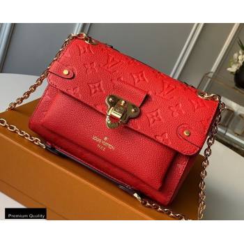 Louis Vuitton Monogram Empreinte Vavin BB Bag M44554 Scarlett Red (kiki-20100811)