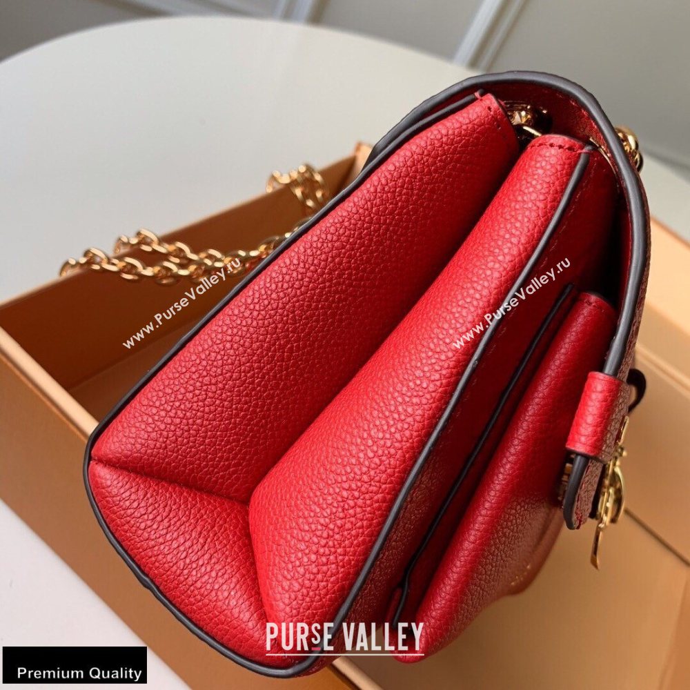 Louis Vuitton Monogram Empreinte Vavin BB Bag M44554 Scarlett Red (kiki-20100811)