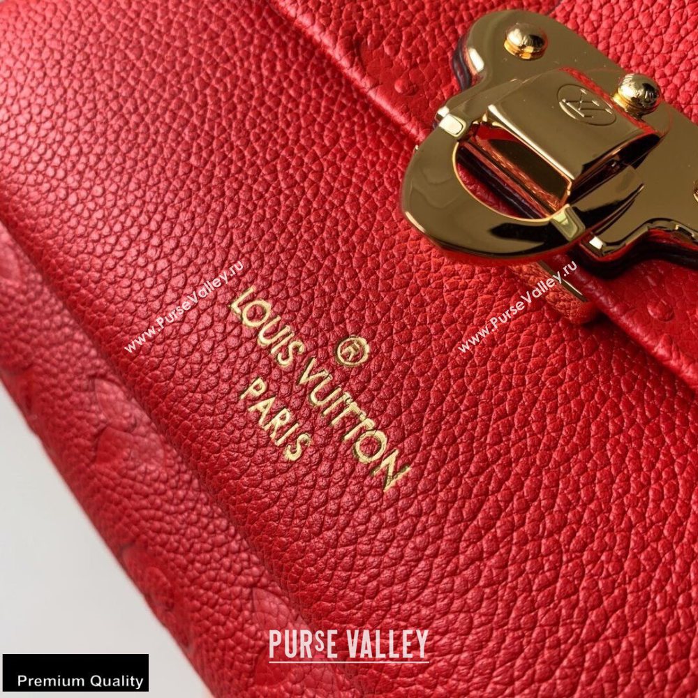 Louis Vuitton Monogram Empreinte Vavin BB Bag M44554 Scarlett Red (kiki-20100811)