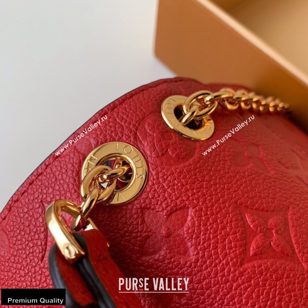 Louis Vuitton Monogram Empreinte Vavin BB Bag M44554 Scarlett Red (kiki-20100811)