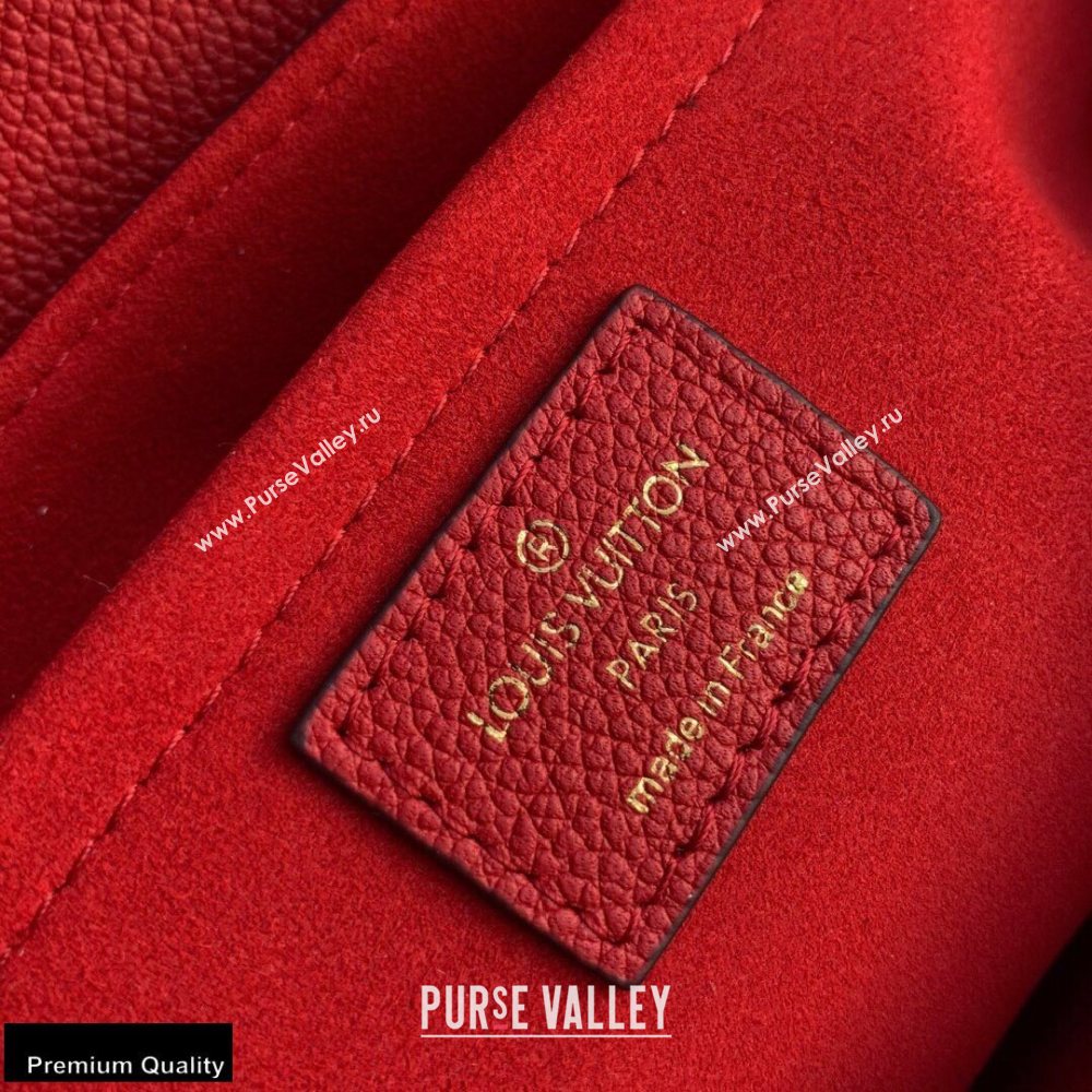 Louis Vuitton Monogram Empreinte Vavin BB Bag M44554 Scarlett Red (kiki-20100811)