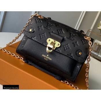 Louis Vuitton Monogram Empreinte Vavin BB Bag M44550 Black (kiki-20100809)