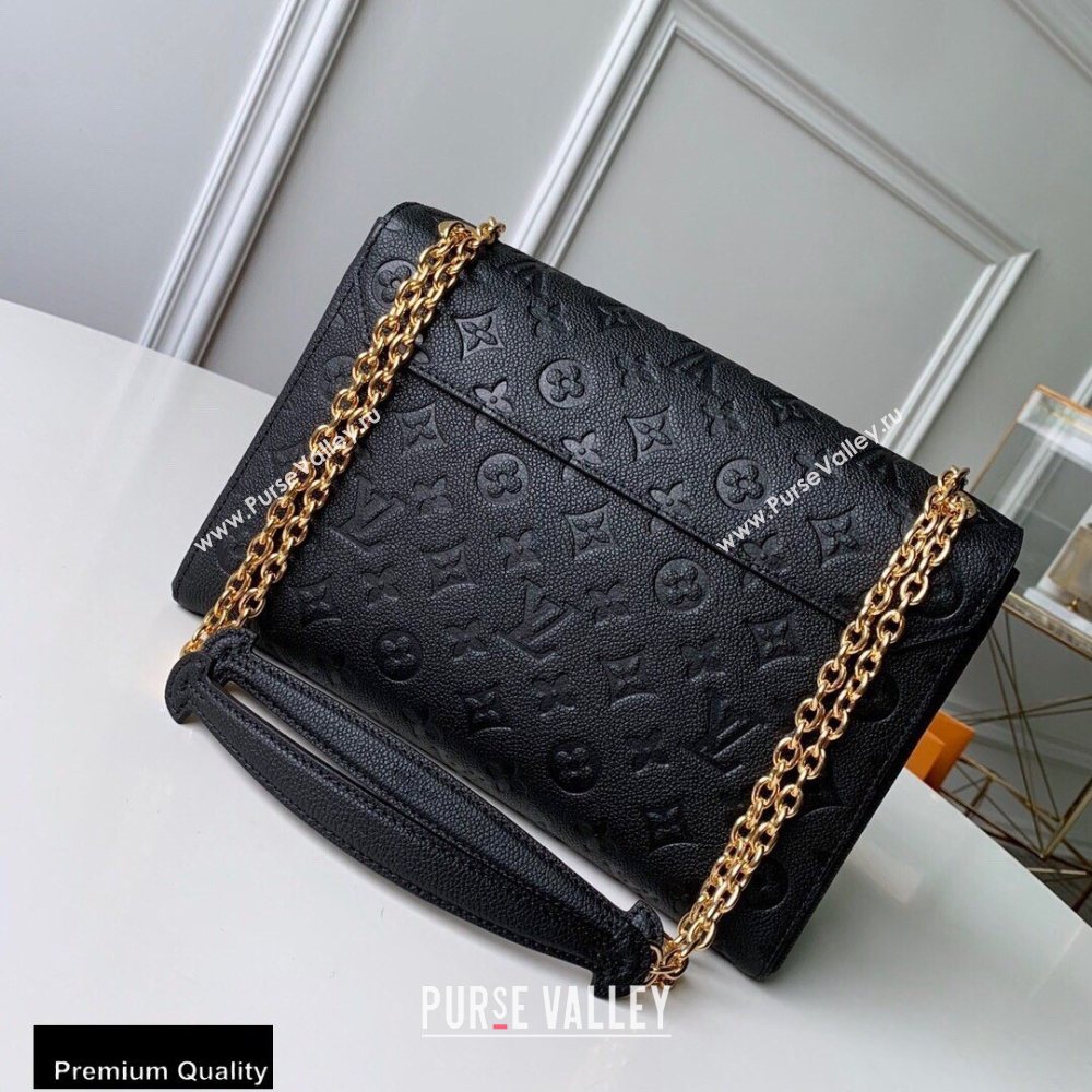 Louis Vuitton Monogram Empreinte Vavin MM Bag M44150 Black (kiki-20100801)