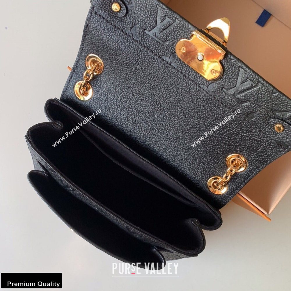 Louis Vuitton Monogram Empreinte Vavin BB Bag M44550 Black (kiki-20100809)