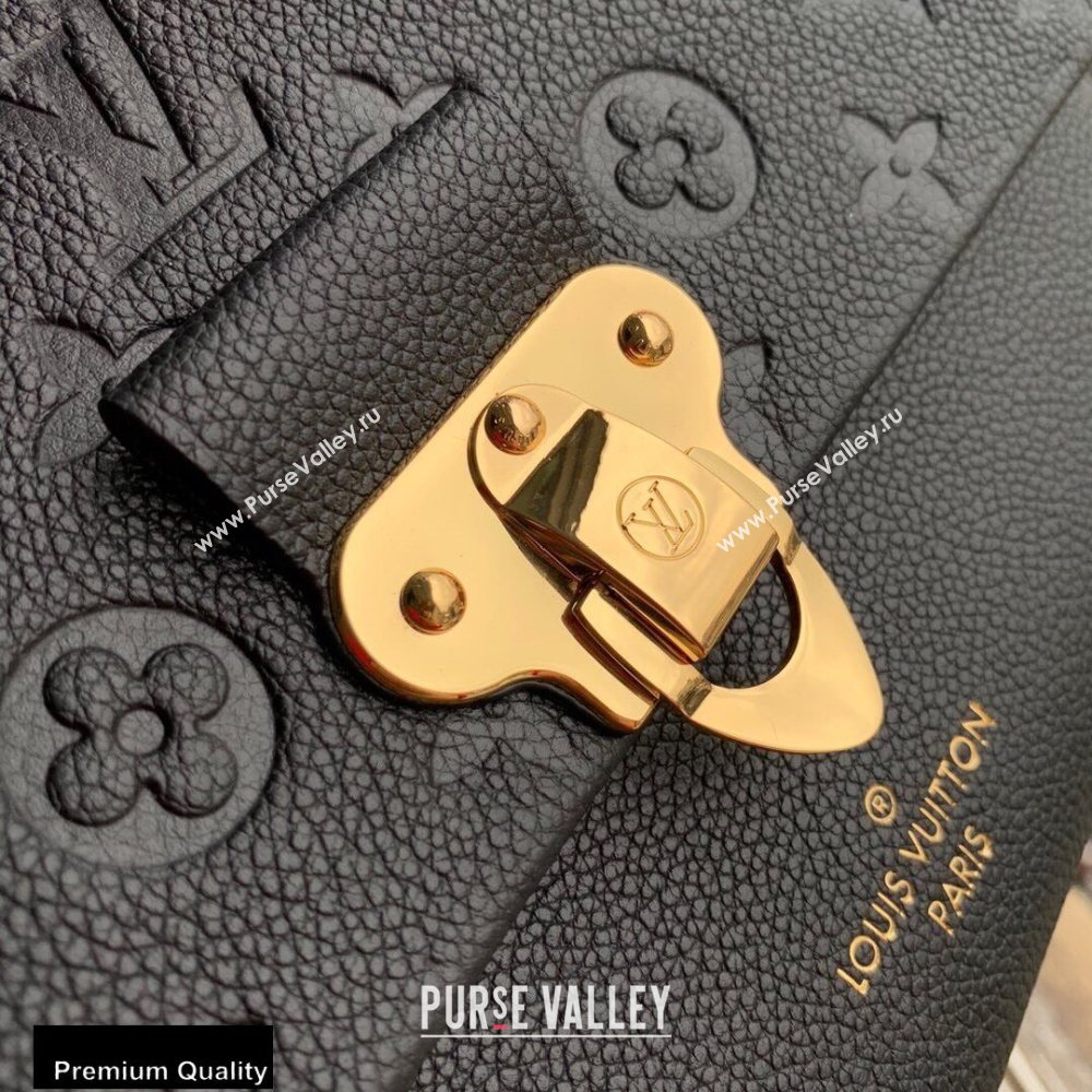 Louis Vuitton Monogram Empreinte Vavin MM Bag M44150 Black (kiki-20100801)