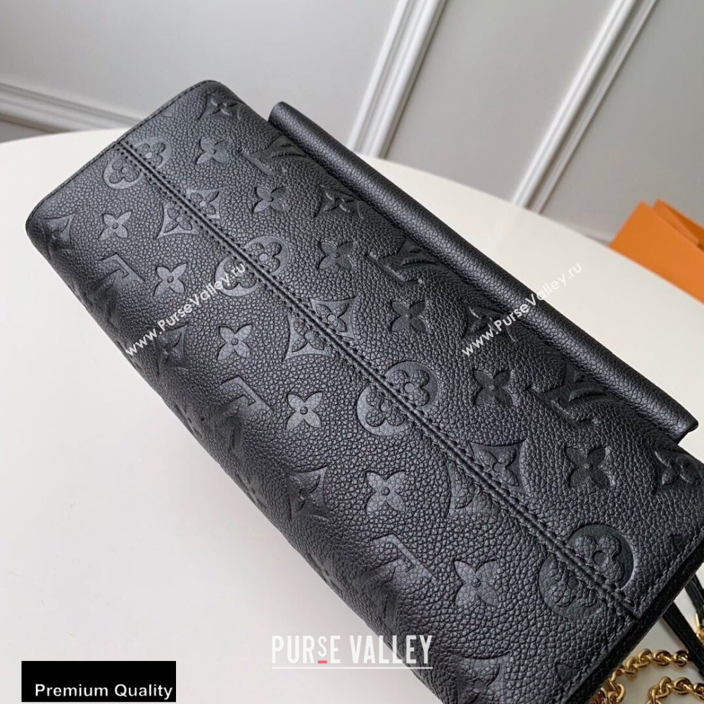 Louis Vuitton Monogram Empreinte Vavin MM Bag M44150 Black (kiki-20100801)