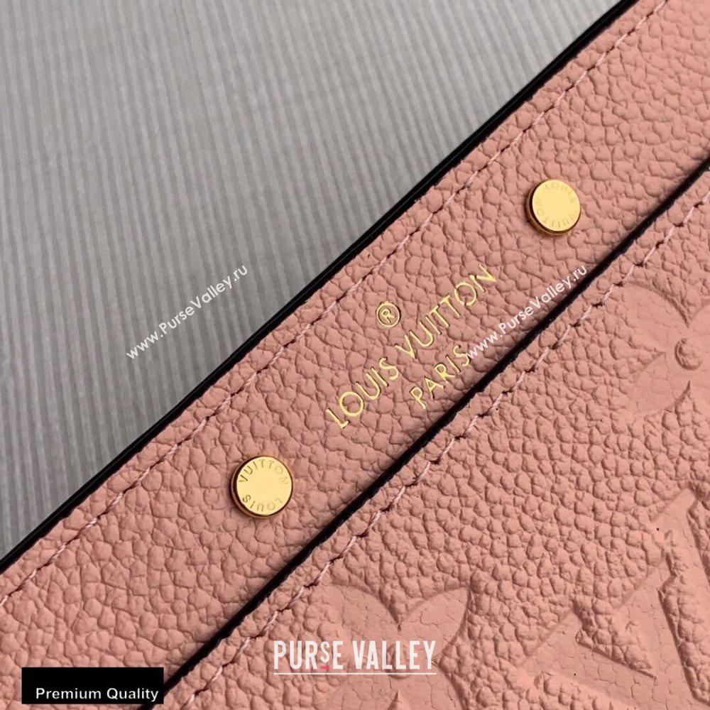 Louis Vuitton Monogram Empreinte Card Holder M69174 Rose Poudre Pink 2020 (kiki-20100838)