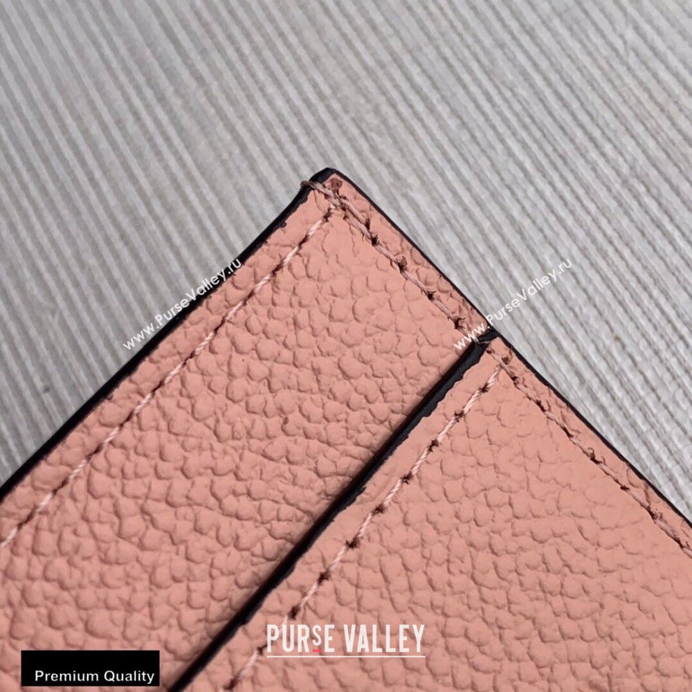 Louis Vuitton Monogram Empreinte Card Holder M69174 Rose Poudre Pink 2020 (kiki-20100838)