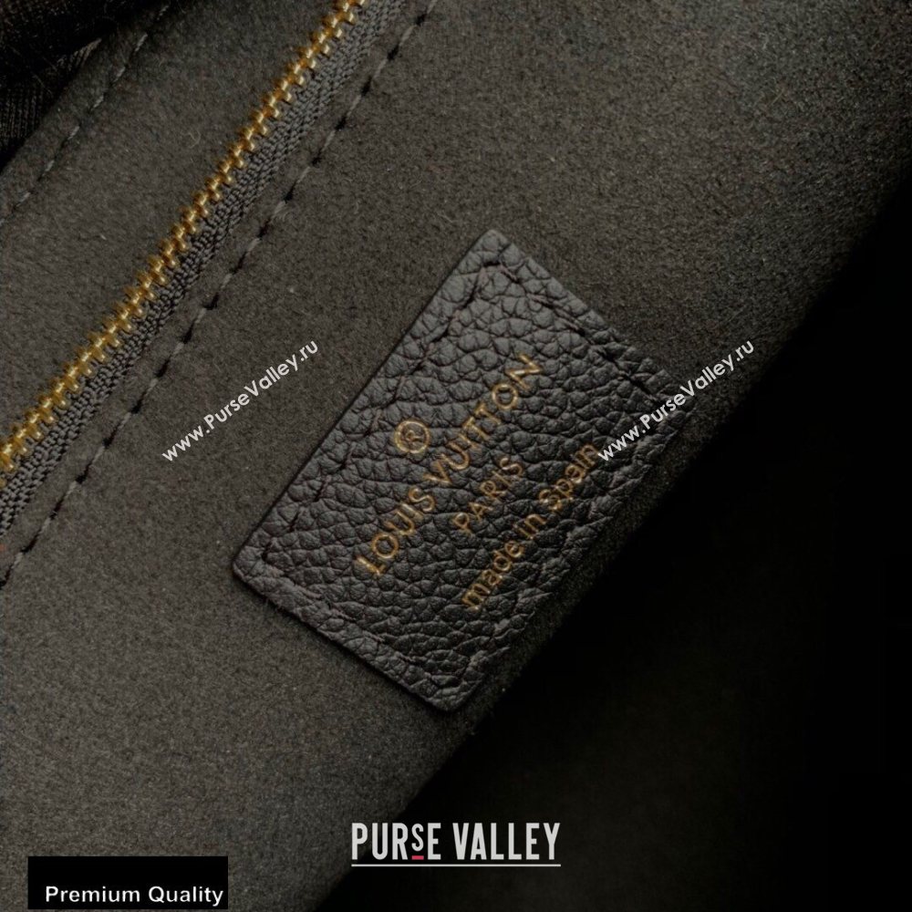 Louis Vuitton Monogram Empreinte Vavin MM Bag M44150 Black (kiki-20100801)