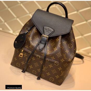 Louis Vuitton Monogram Canvas Montsouris PM Backpack Bag M45515 Black 2020 (kiki-20100736)