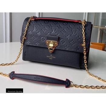 Louis Vuitton Monogram Empreinte Vavin MM Bag M43925 Marine Rouge (kiki-20100802)