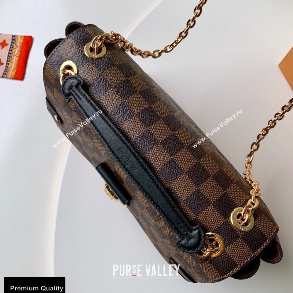 Louis Vuitton Damier Ebene Canvas Vavin PM Bag N40108 Black (kiki-20100813)