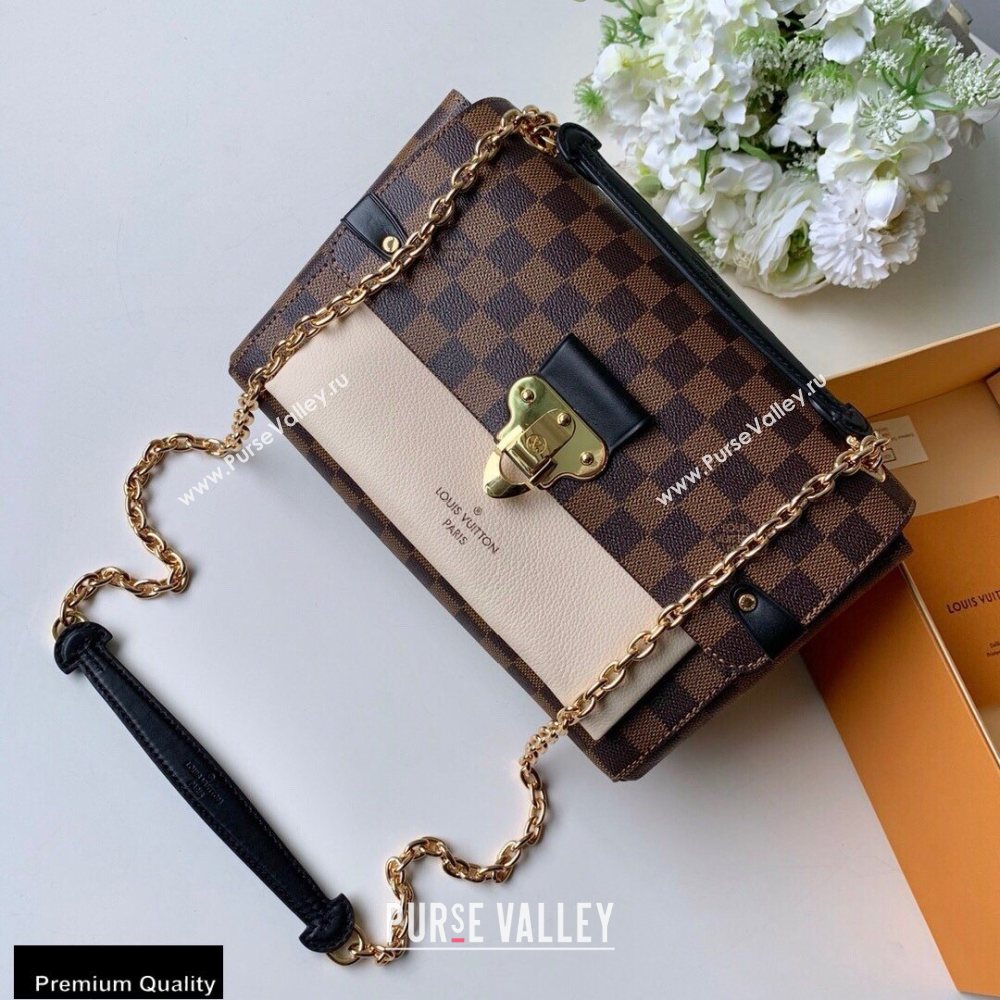 Louis Vuitton Damier Ebene Canvas Vavin PM Bag N40113 Creme (kiki-20100815)