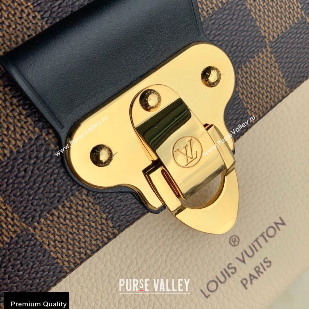 Louis Vuitton Damier Ebene Canvas Vavin PM Bag N40113 Creme (kiki-20100815)
