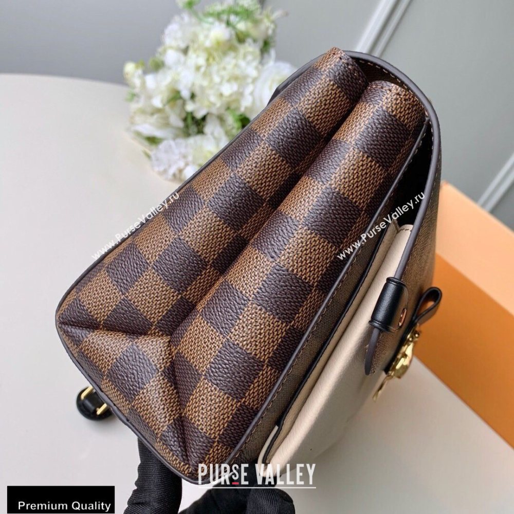 Louis Vuitton Damier Ebene Canvas Vavin PM Bag N40113 Creme (kiki-20100815)